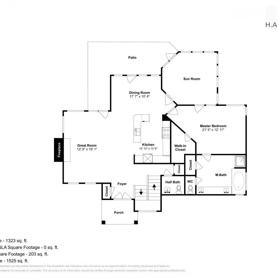 Lower Level Floor Plan