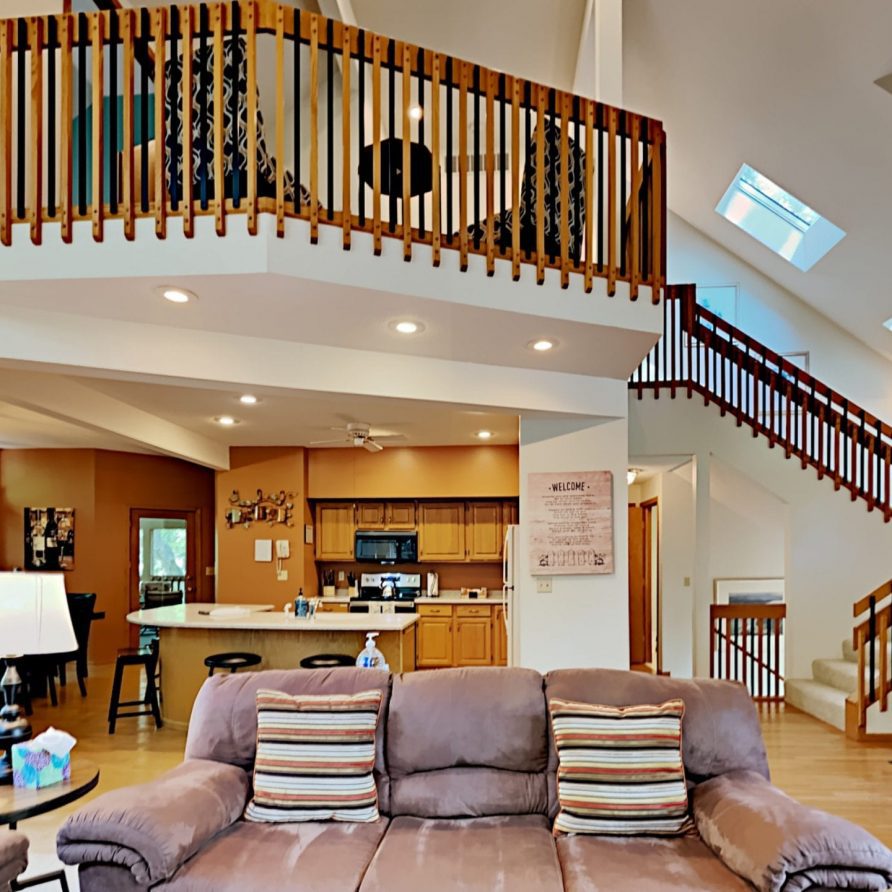 View from family room
