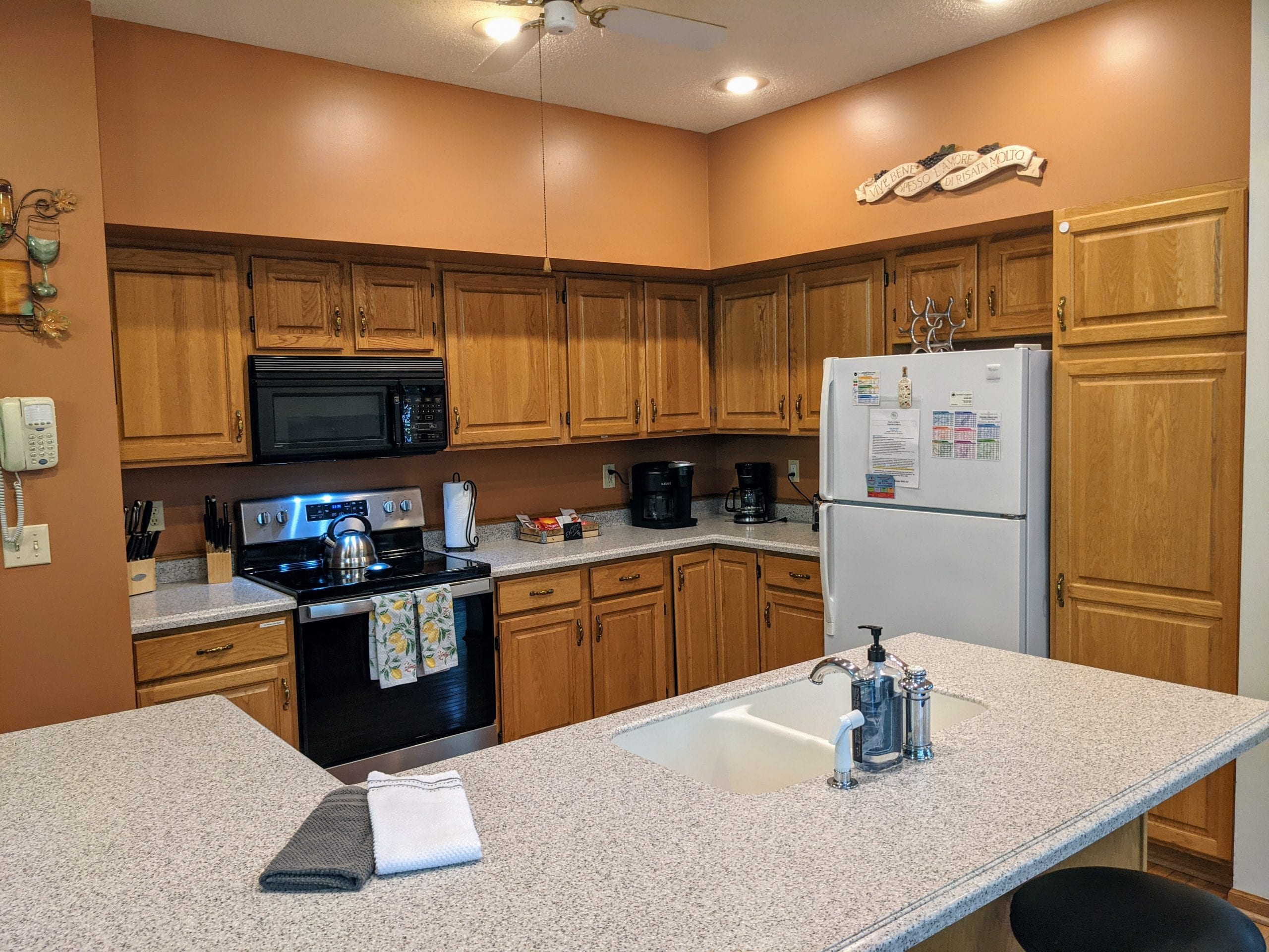 Kitchen view in