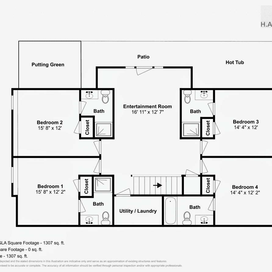 Lower Level Floor Plan